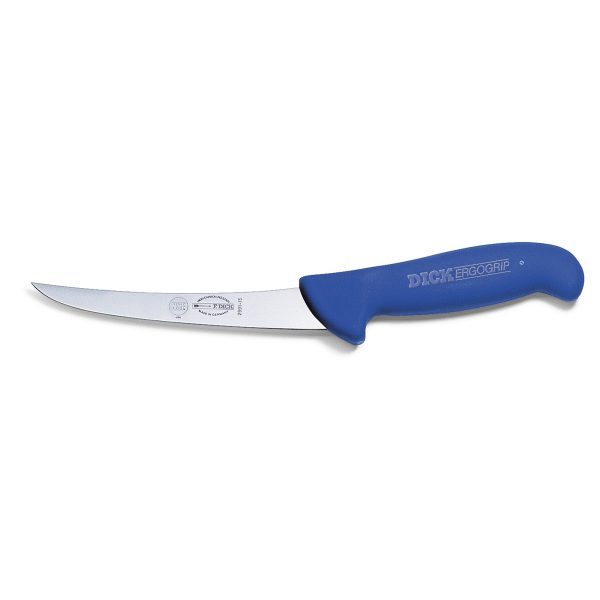 f.dick curved boning knife blue handle