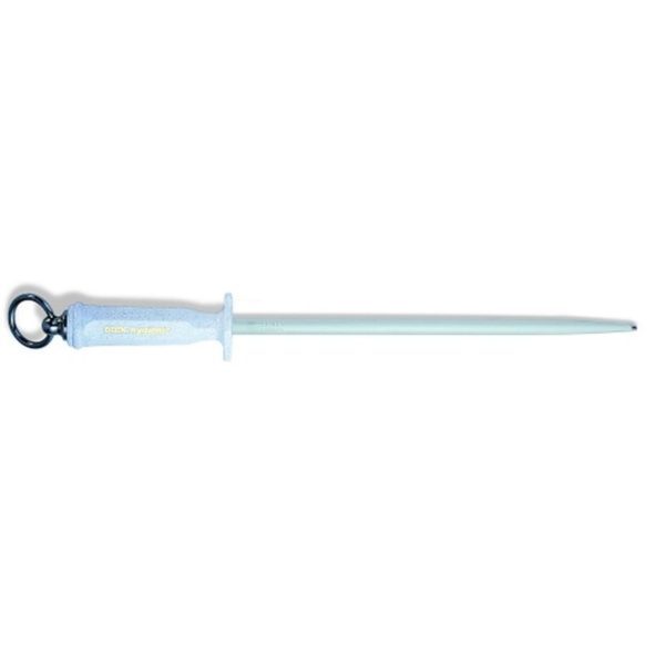 F.Dick DICKORON HYGIENIC Sharpening Steel White Handle