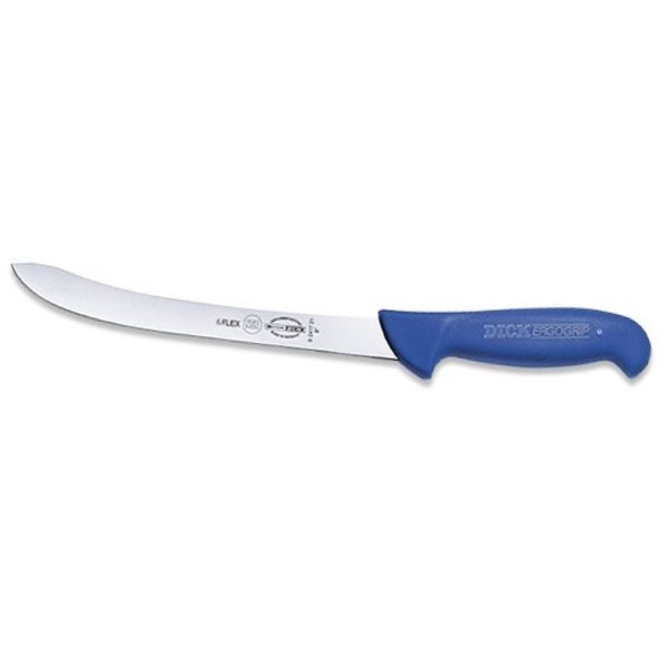 F.Dick Fish Filleting Knife ergo grip semi-flexible blue