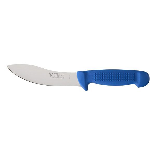 victory knives skinning knife blue