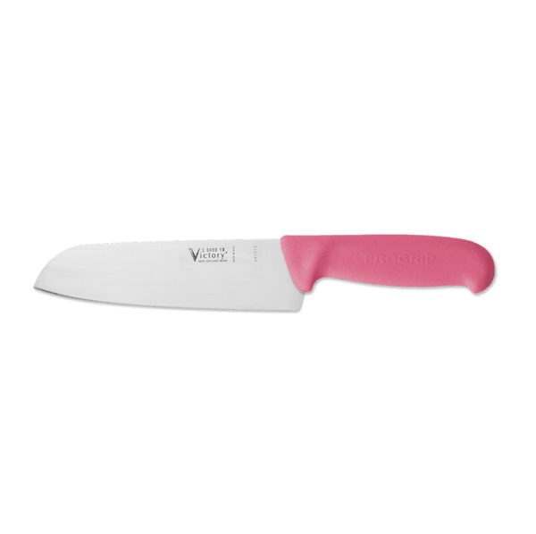 Victory Knives Santoku Chefs Knife Pink