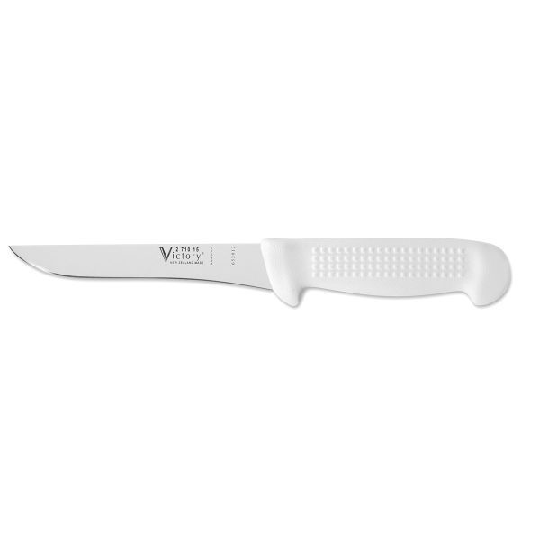 Victory Knives Straight Boning Knife White