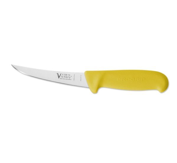 victory knives curved boning knife yellow